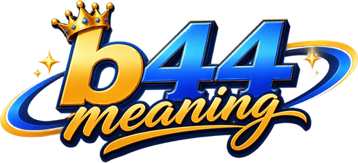 b44 meaning logo
